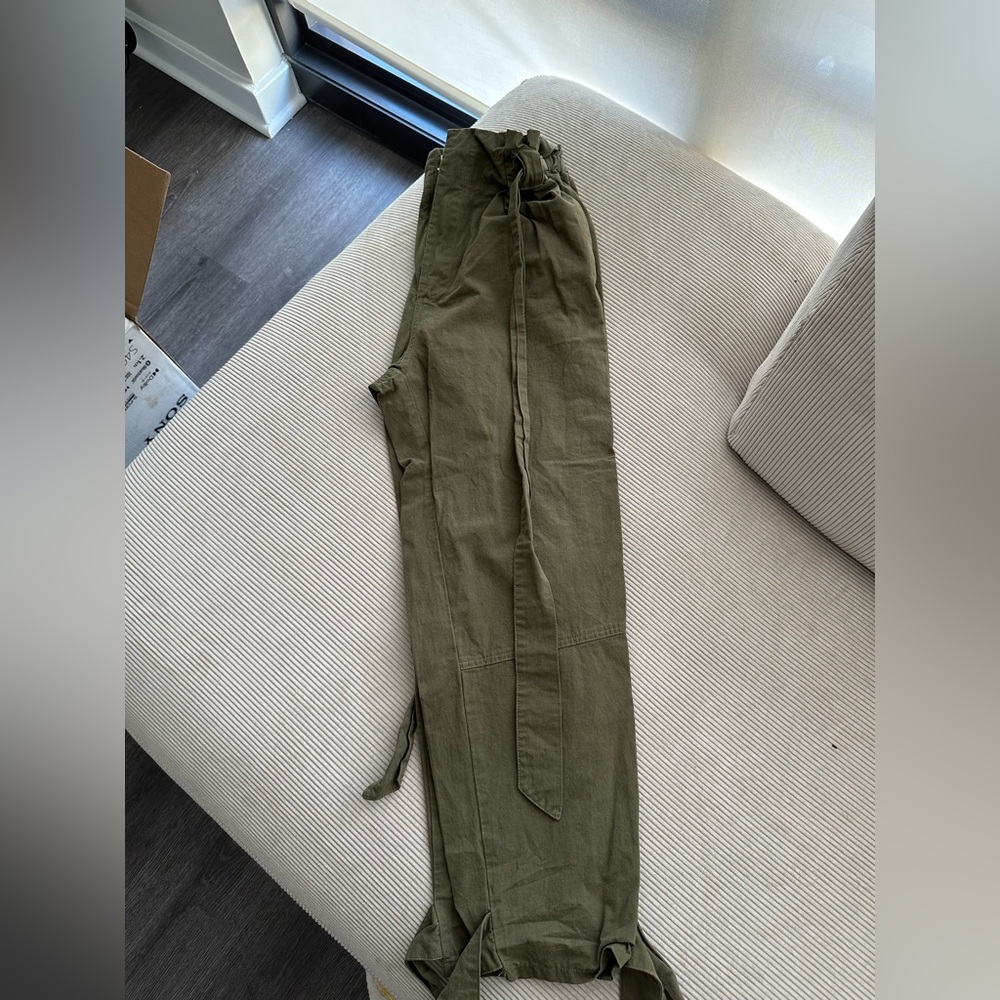 Paper bag pants